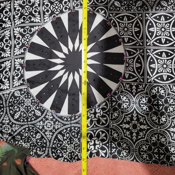 Desigual Mandala Floral Semisheer Long-Sleeve Top - Picture 15 of 17